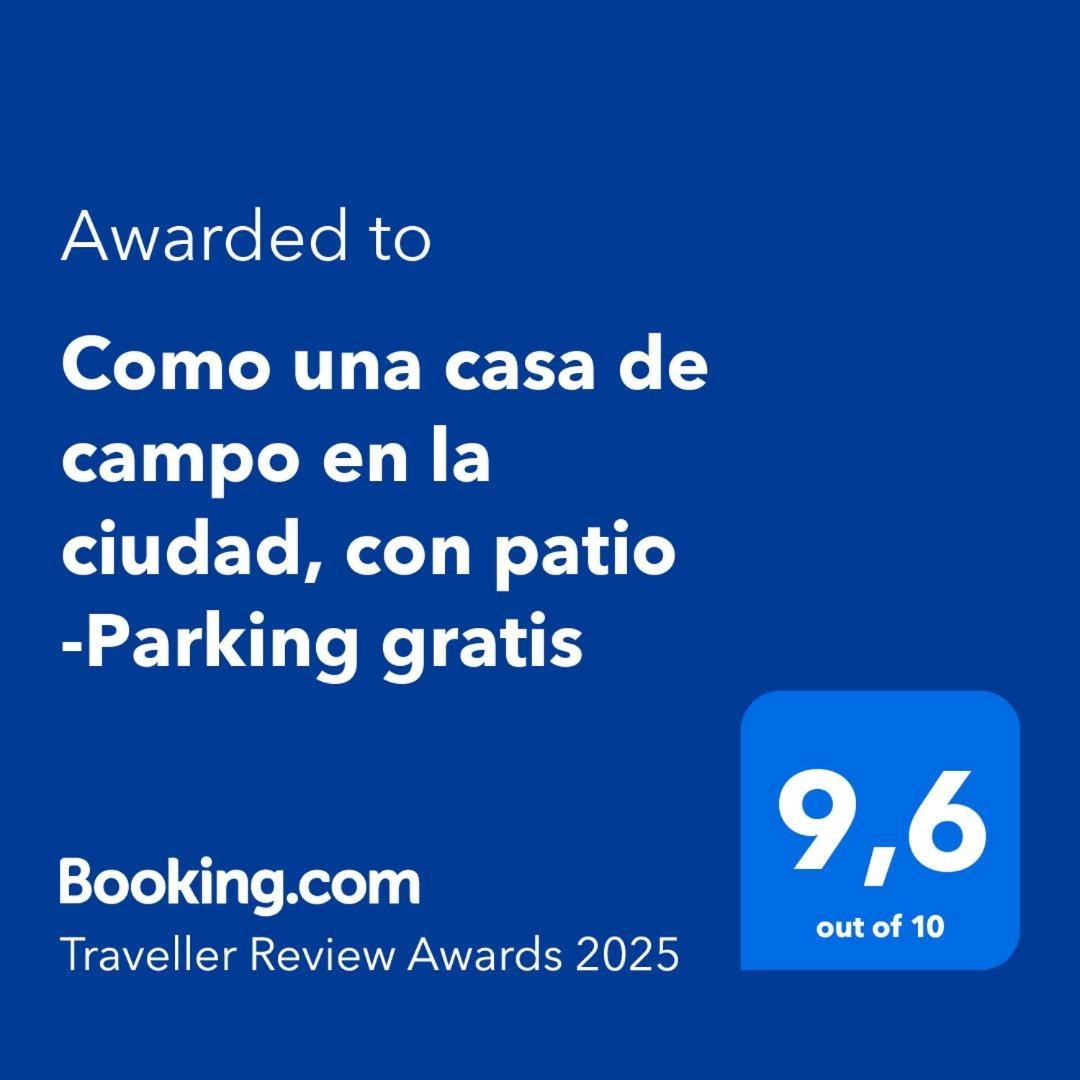 Como Una Casa De Campo En La Ciudad, Con Patio -Parking Gratis خيخون المظهر الخارجي الصورة